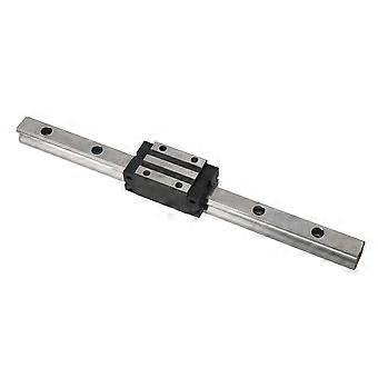 Lineair geleiderail met HGH25CA lagerdia vierkant blok voor 3D-printers CNC-onderdelen 374 mm