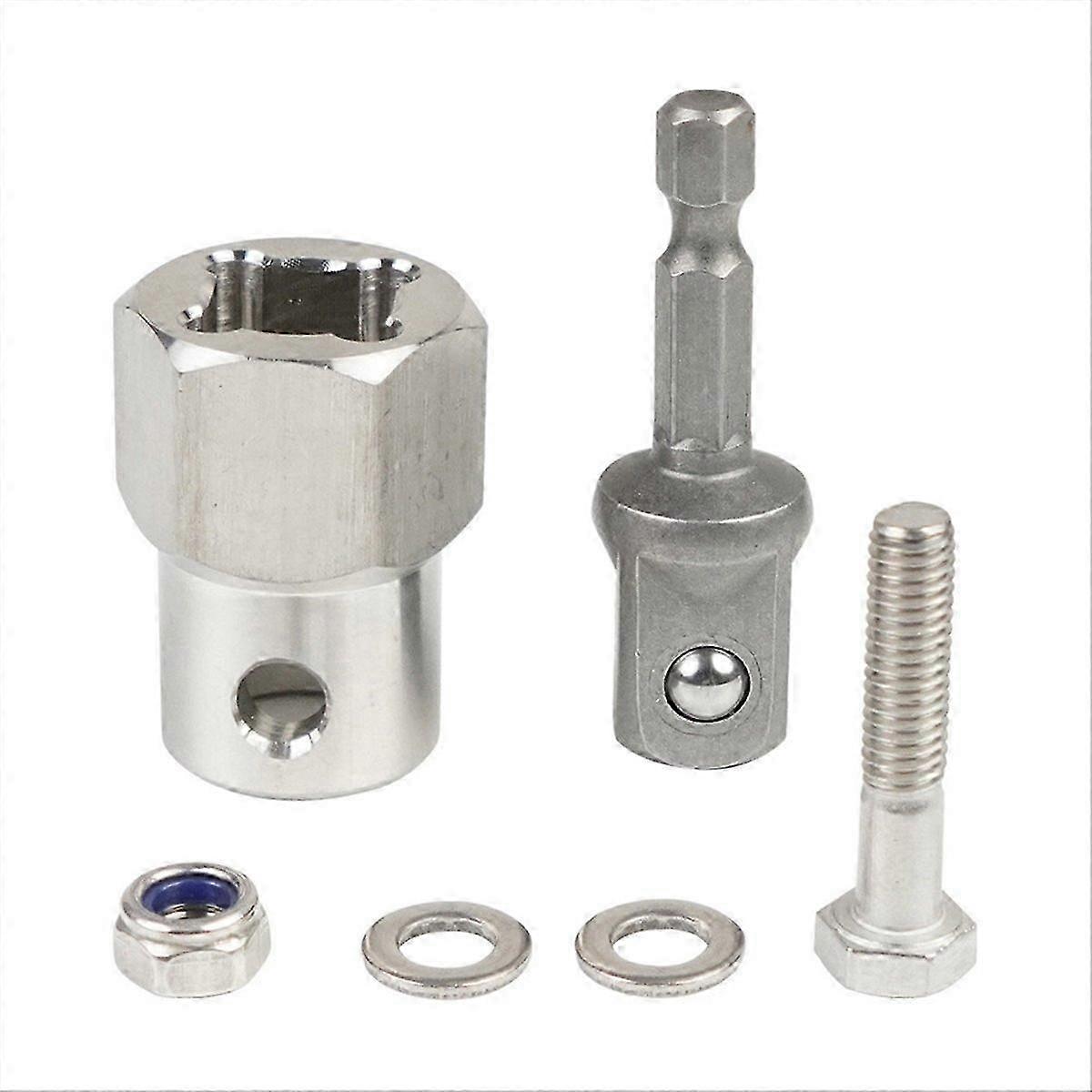 Cordless Drill Adapter Drill Bit Adapter with 1/2 Inch Socket Bit