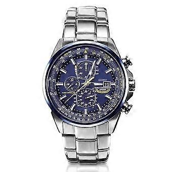 Reloj, Cuarzo Cronógrafo 45m Impermeable Luminoso Relojes para Hombre Nuevo Azul