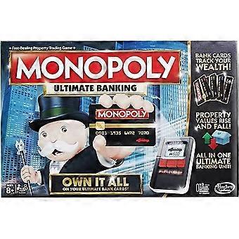 Monopoly Ultimate Banking Board Game Electronic Banking Family Strategy Game for Kids Adults Gift Ages 8 Plus
