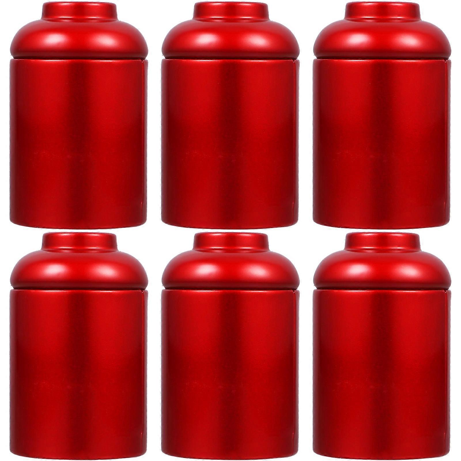 Tinplate Storage Can for Coffee and Tea Storage 12Pcs Set