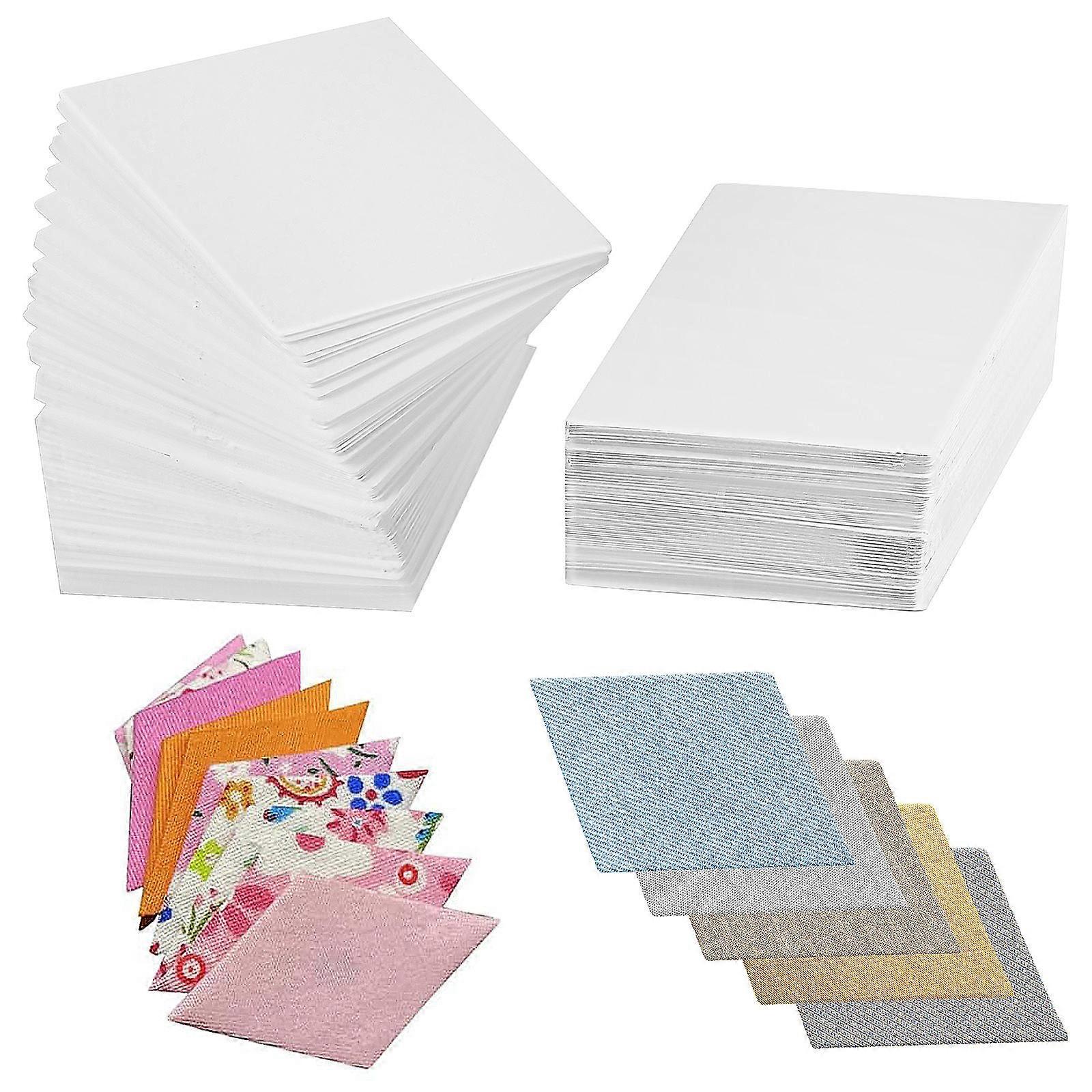 Lot de 300 formes de patchwork en papier, modèles de couture, patchwork, patchwork pour débutants