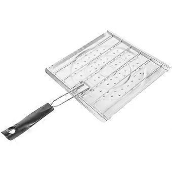 Quesadilla Maker 2 In 1 Classic Bread Arepa Toaster Heat Diffuser Grill Rack With Foldable Handle Grilling Tray Camping Cookware For Home Kitchen Trav