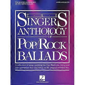 De Singer's Anthology van Pop/Rock Ballads - Sopraan/Alt Editie