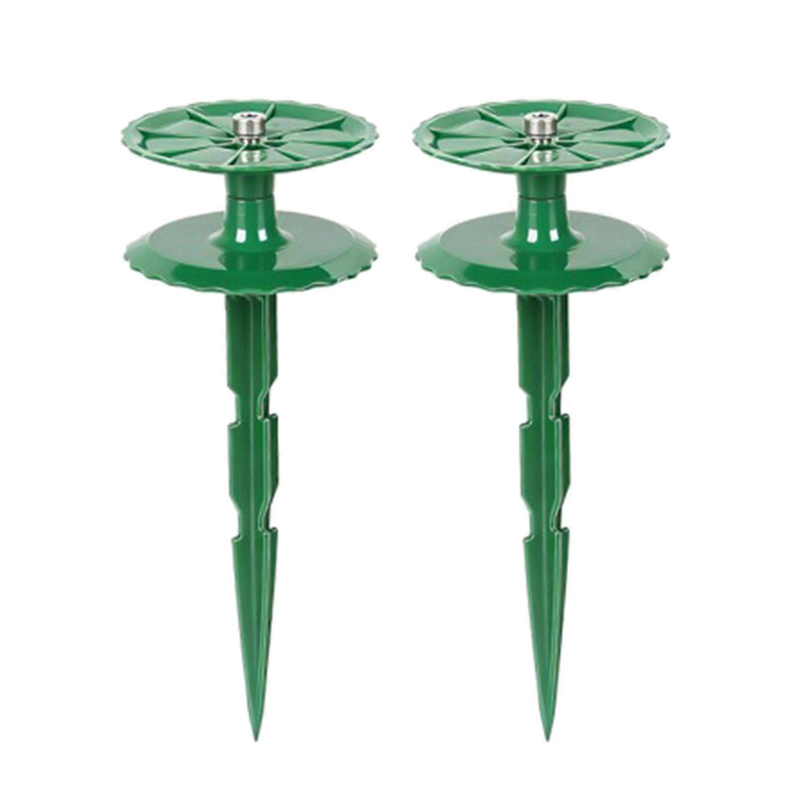 Anti Twist Hose Directional With Solid Metal Base 2 Items For Outdoor Watering Multicolor