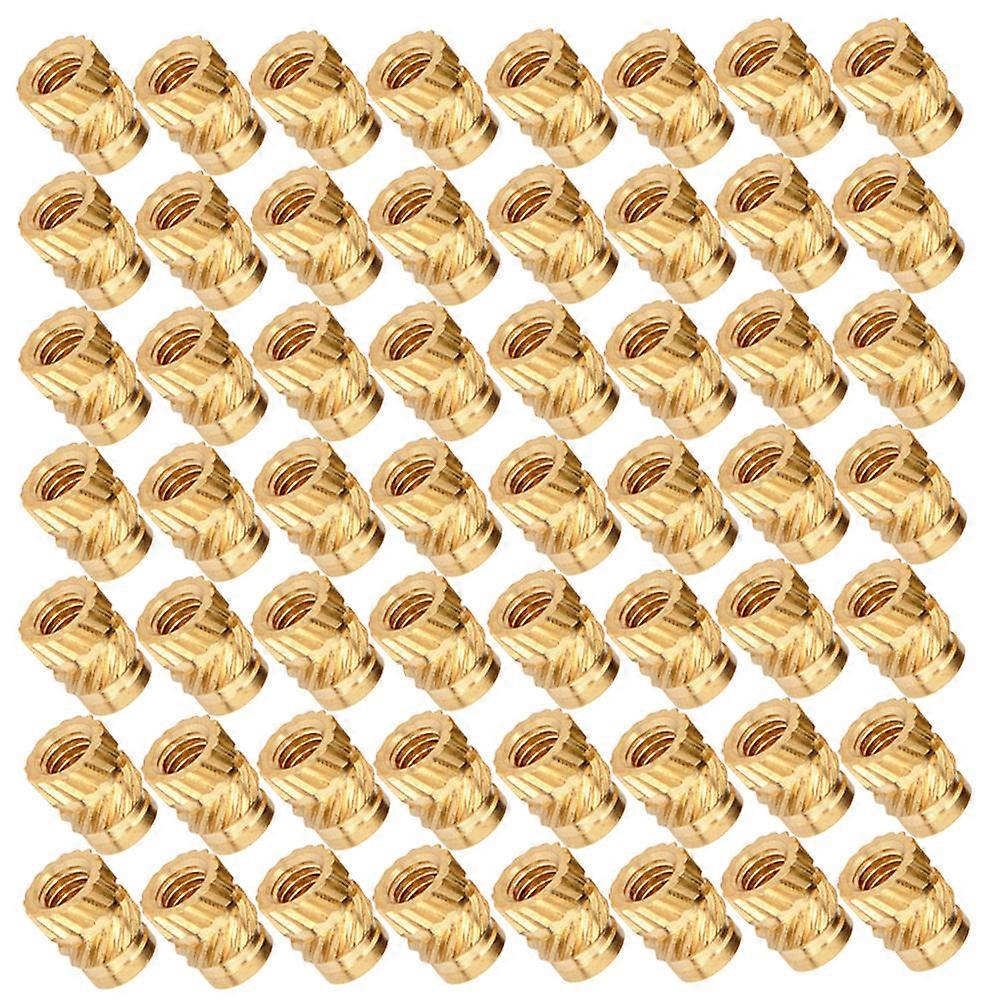 100pcs Professional Threaded Press Fitting Nuts 3D Printed Embedment nuts