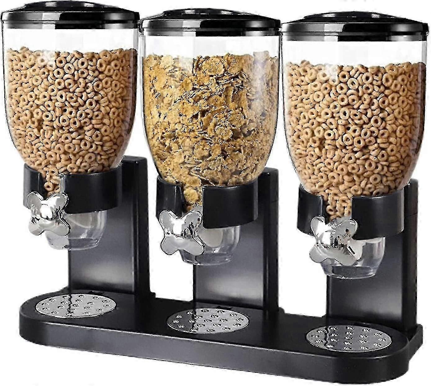 Frischhaltedose mit Dreifachspender für Snacks