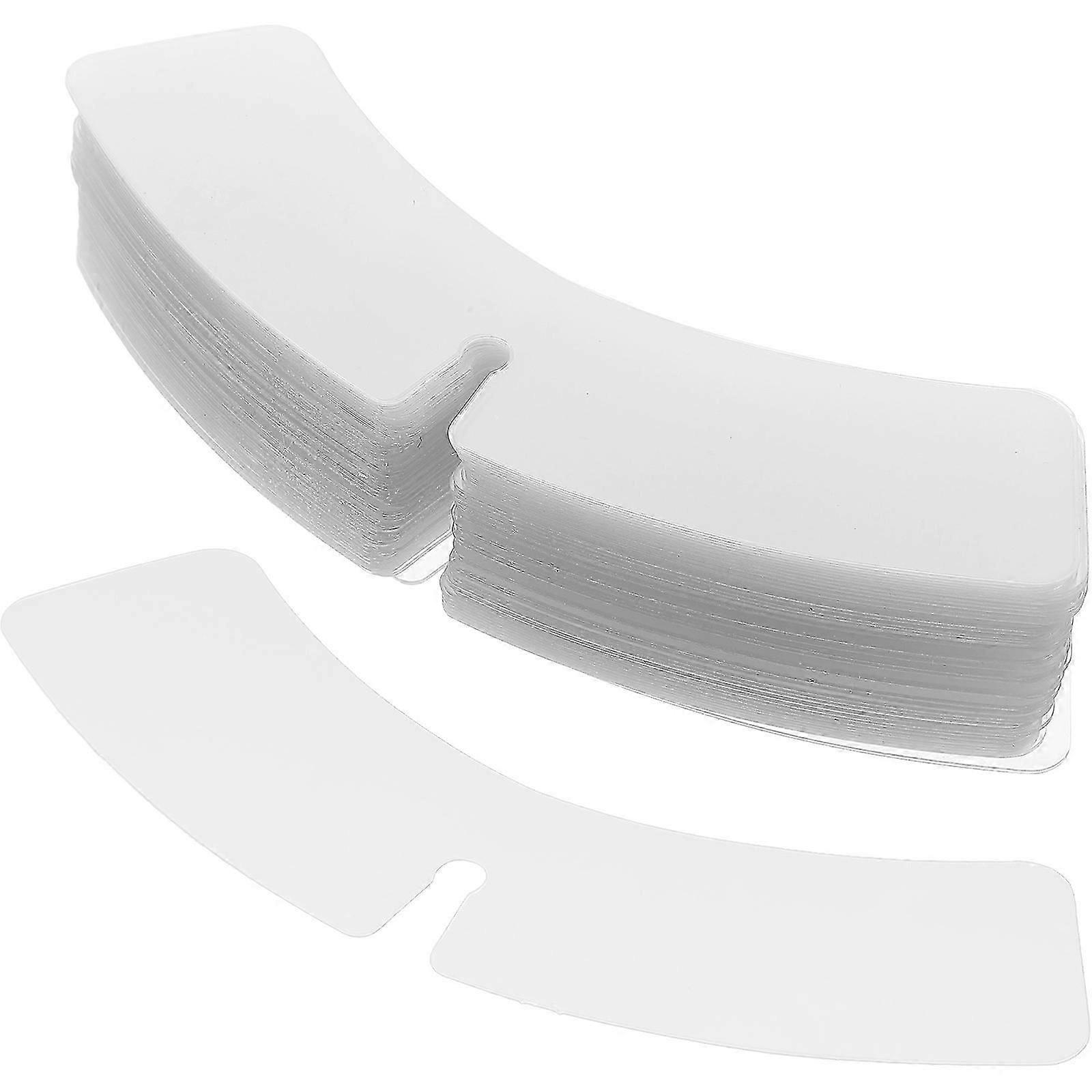 Transparente Kragenstützen (100er-Set)
