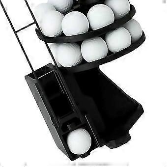 Golf Ball Launcher - High Capacity Loader, Automatic Tee Up Machine, Golf Ball Dispenser Club Accessories A COS