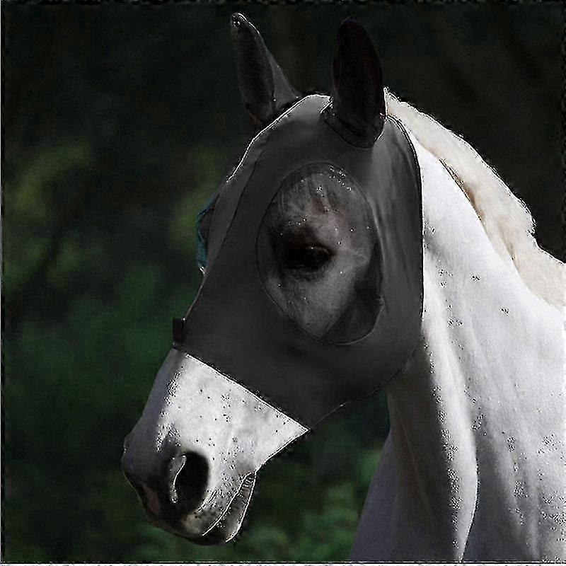Fine-Mesh UV-Resistant Horse Fly Mask