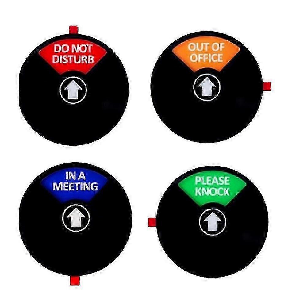 Magnetic Rotating Office Door Sign