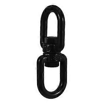 Black Double Eye Swivel Hook Stainless Steel