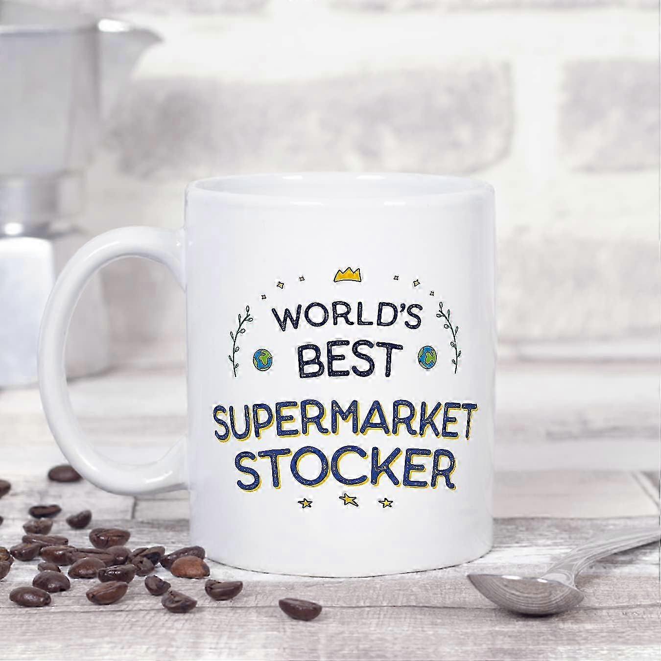 Supermarket Stocker Mug 9.5x8cm