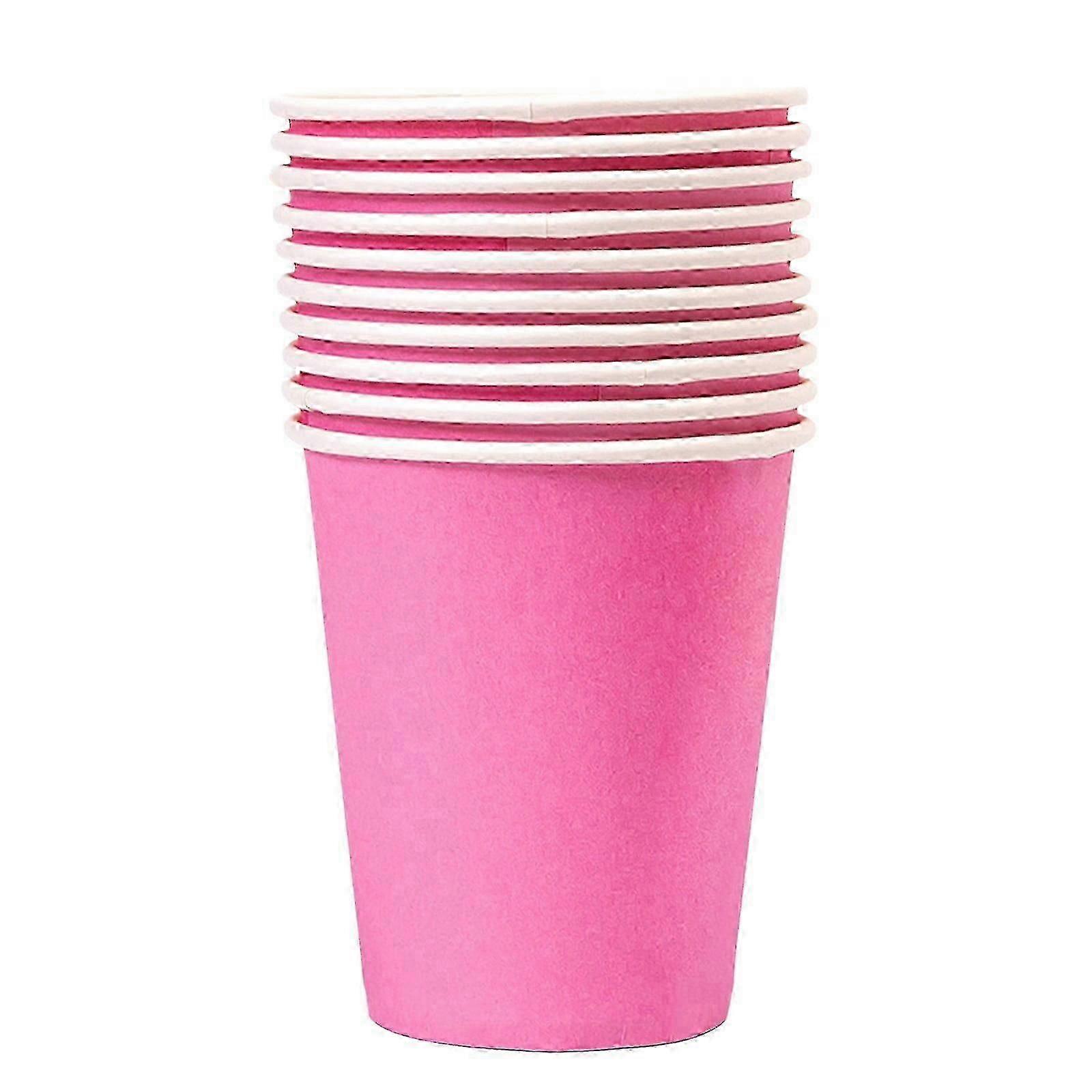 9oz Versatile Disposable Rainbow Cups