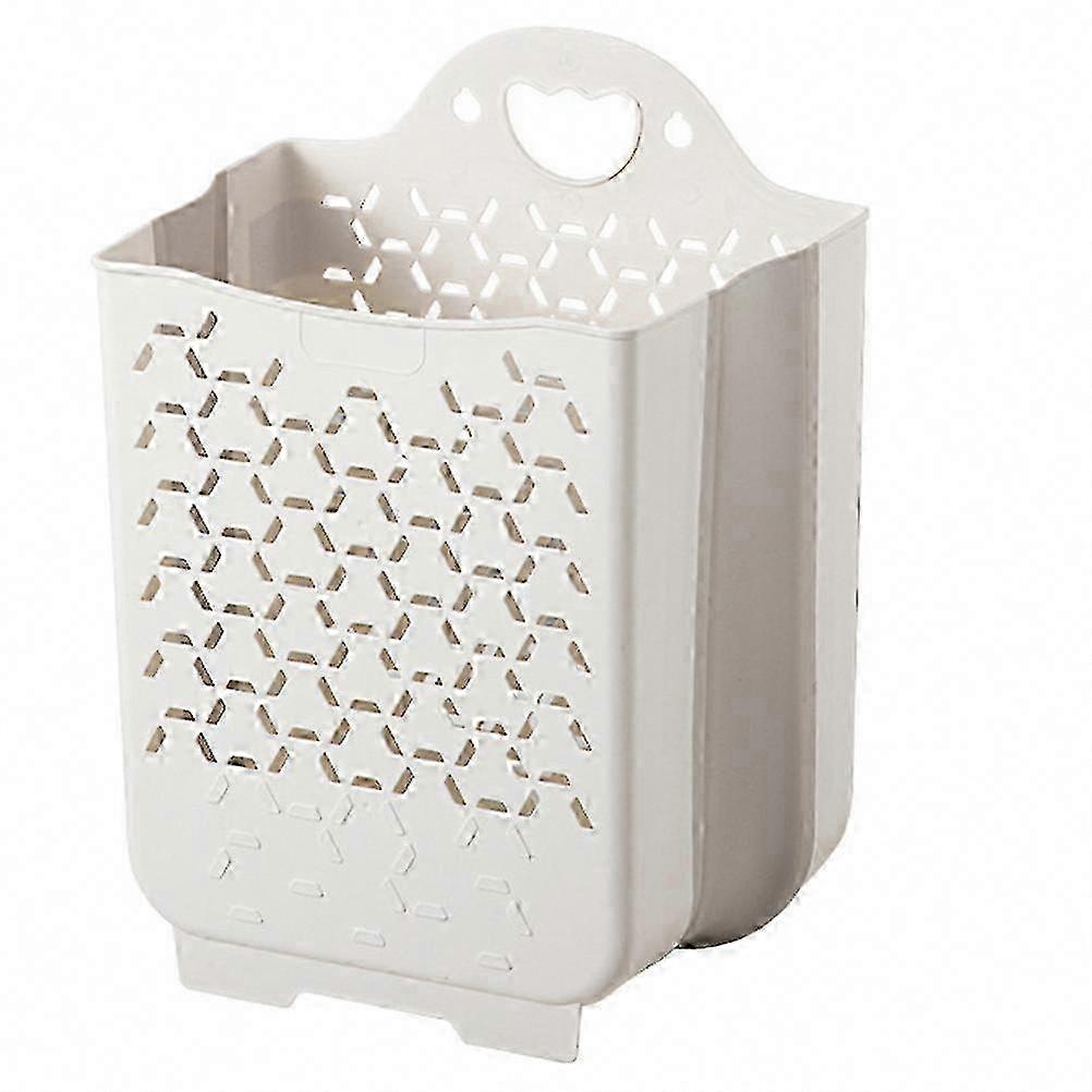 Foldable Wall Mount Laundry Basket, Collapsible Laundry Hamper for Space Saving