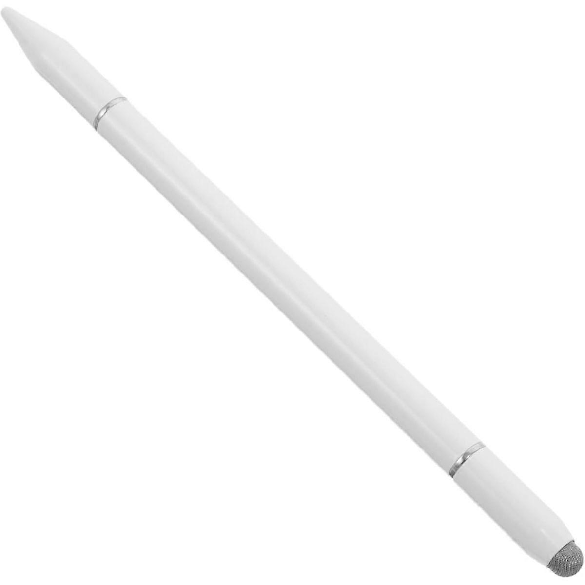 Magnetic Capacitive Stylus Pen White for Touchscreen Devices