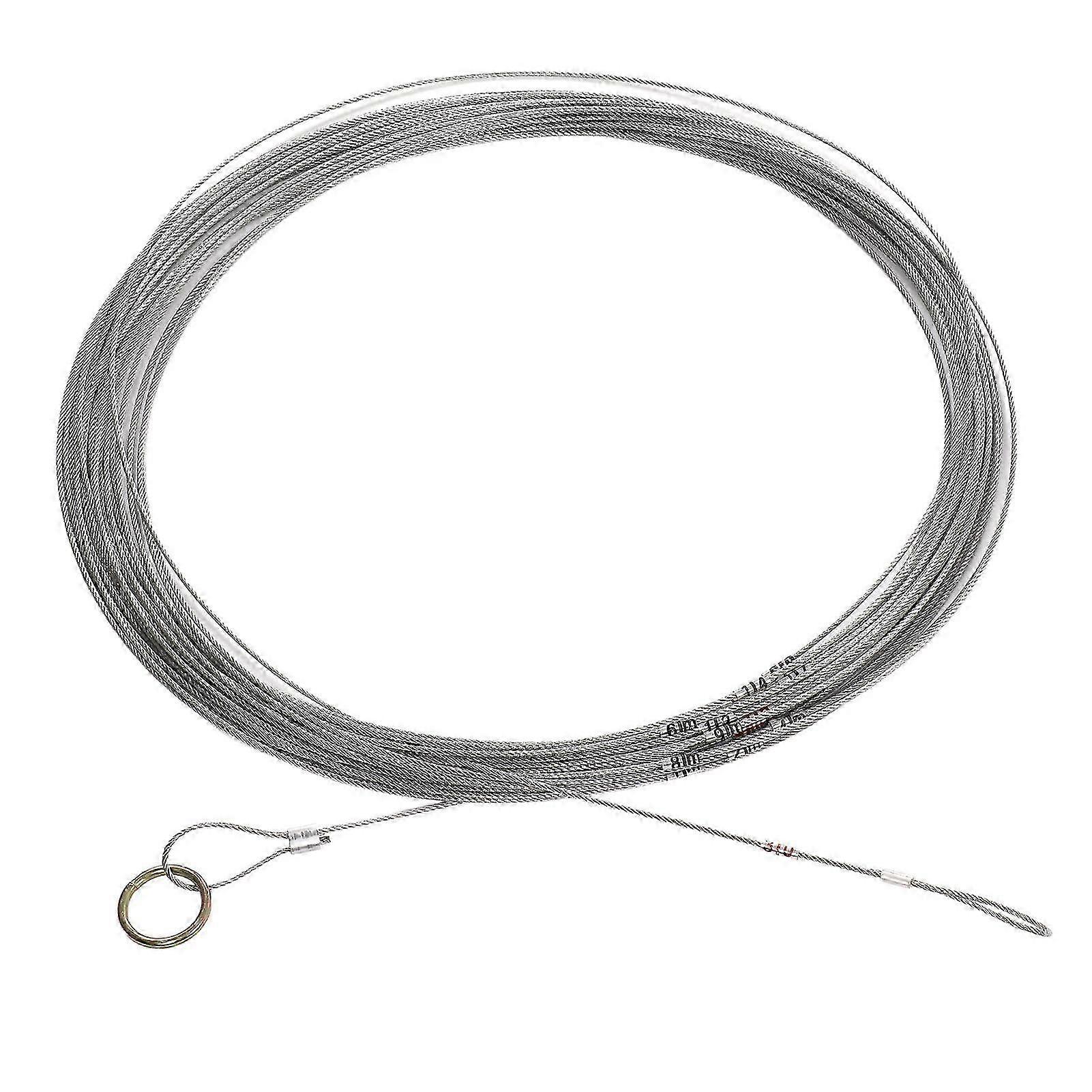 Sturdy Steel Measuring Rope 50m Embedded Scale