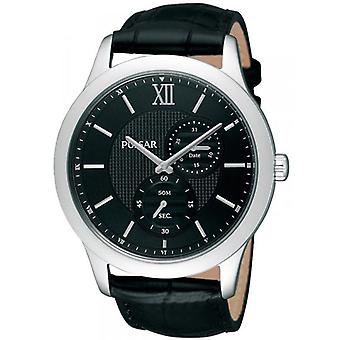 Pulse lancaster Quartz Analog Man Watch with Cowhide Bracelet PW2007X1