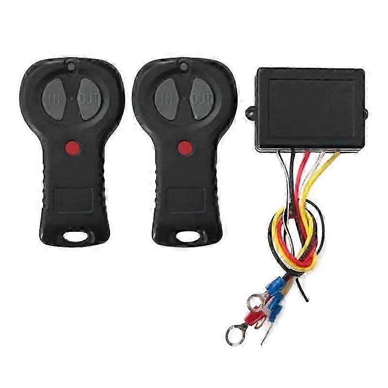 Universal 12V Wireless Electric Digital Winch Remote Control Kit Switch Controller Handset AccessoriSNNGV