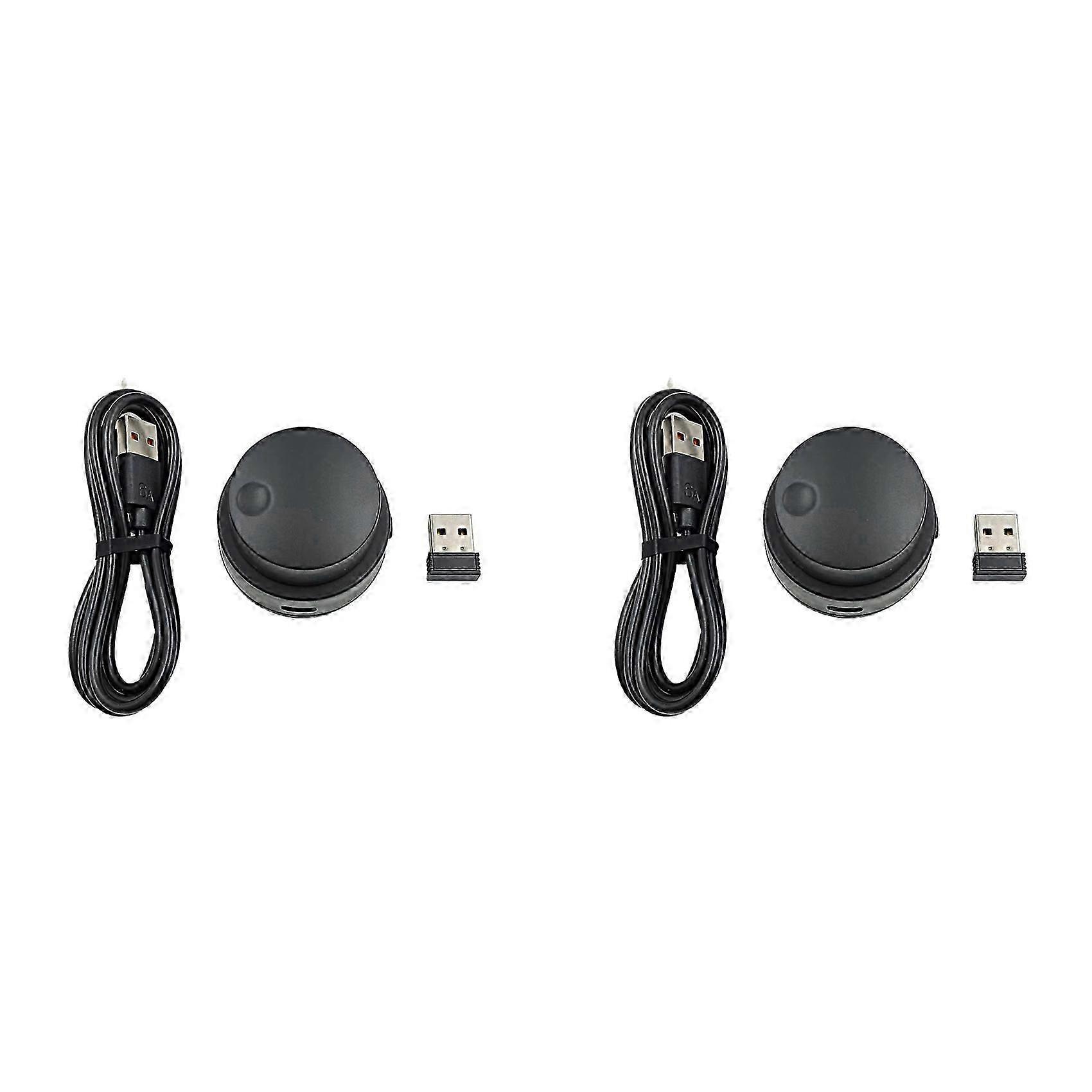 2X USB Volume Controller Wired 2.4G Wireless Bluetooth Multimedia Controller Custom Knob-JNNJV
