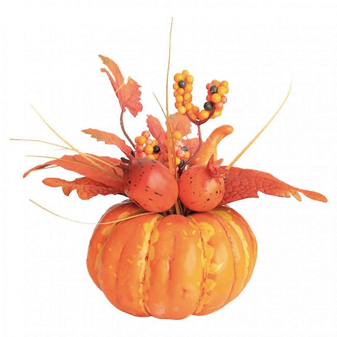 Halloween Artificial Pumpkin Decorations Set