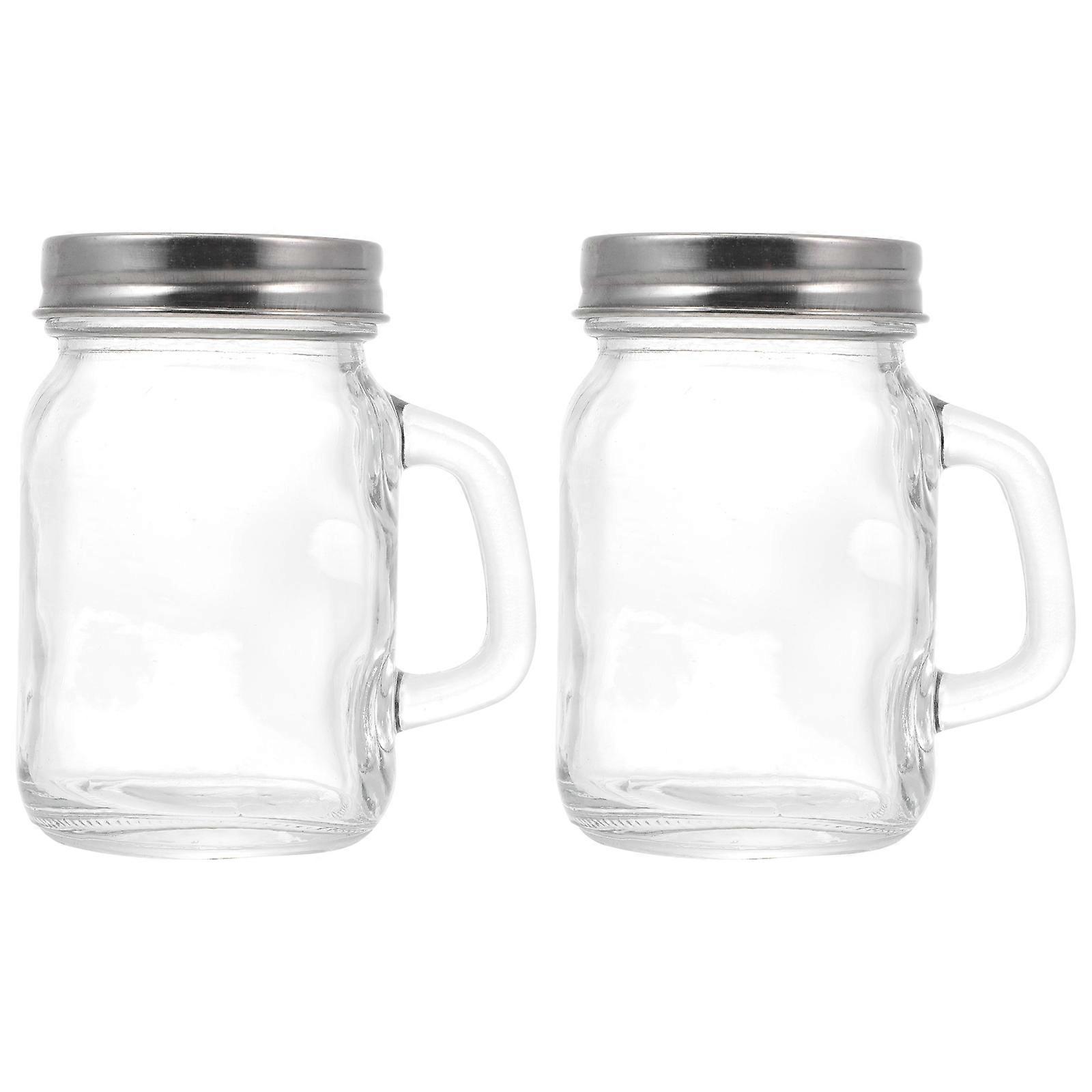 Assorted Color Seasoning Containers for Kitchen Storage 2Pcs Set