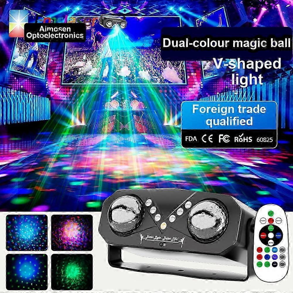 12W Triple-Effect Laser Ball Lamp