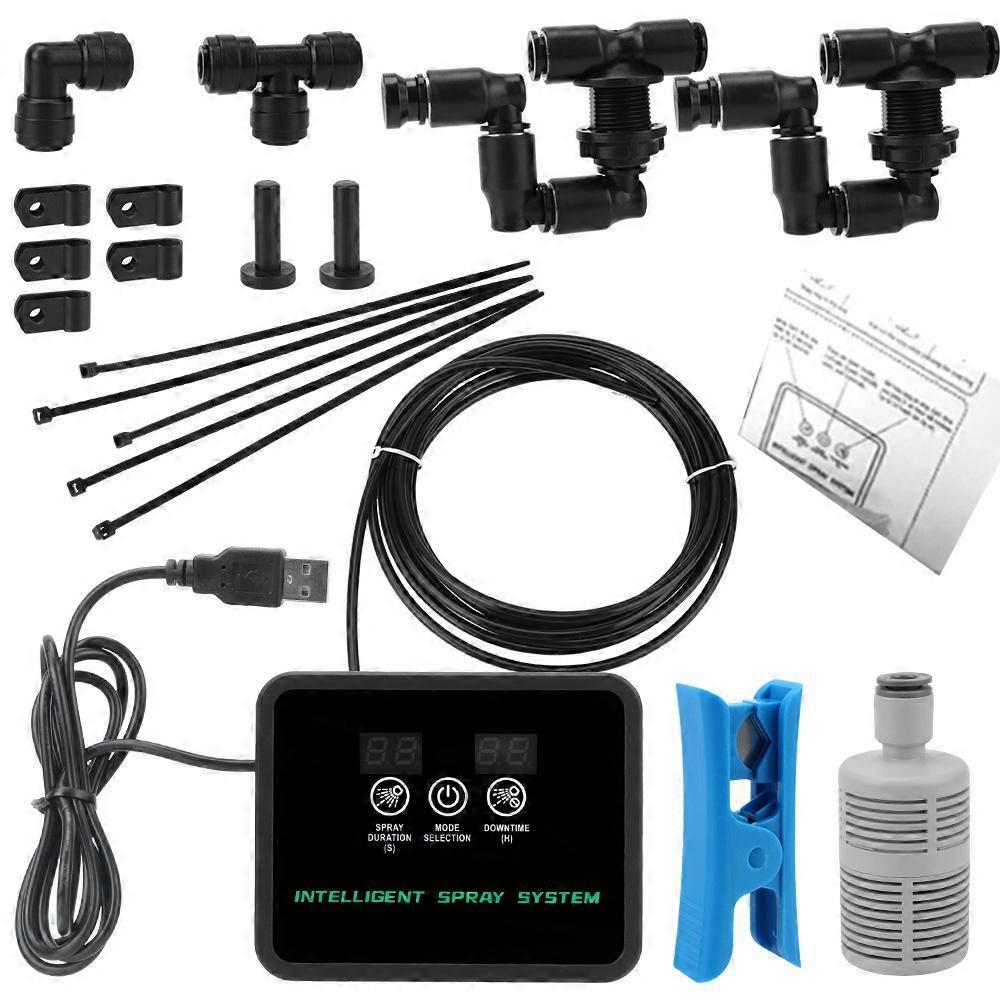 Intelligent For Garden Aquarium Electronic Timer Automatic Watering System Touch Screen Spray Irrigation System Kit