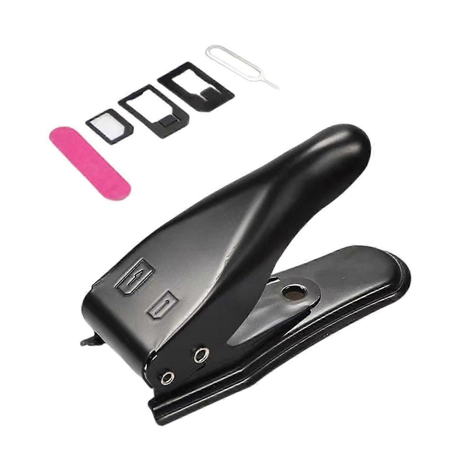 Easy-to-Use Multifunction Card Cutter with Ejection Pin & Adapter
