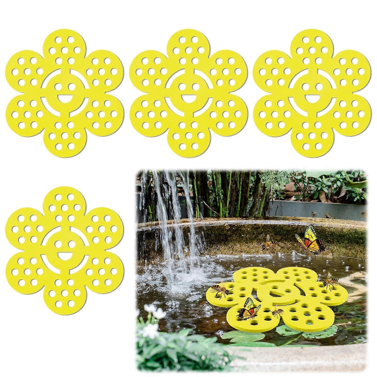 Porous EVA Floating Bee Platforms 4 Pack