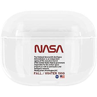 Hard Plastic Clear Transparent NASA Case for Apple Airpods Pro