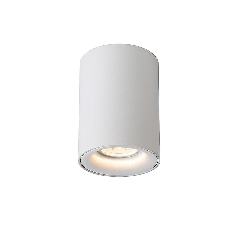 Lucide Bentoo Led Modern Cylinder Aluminum White Ceiling Spot