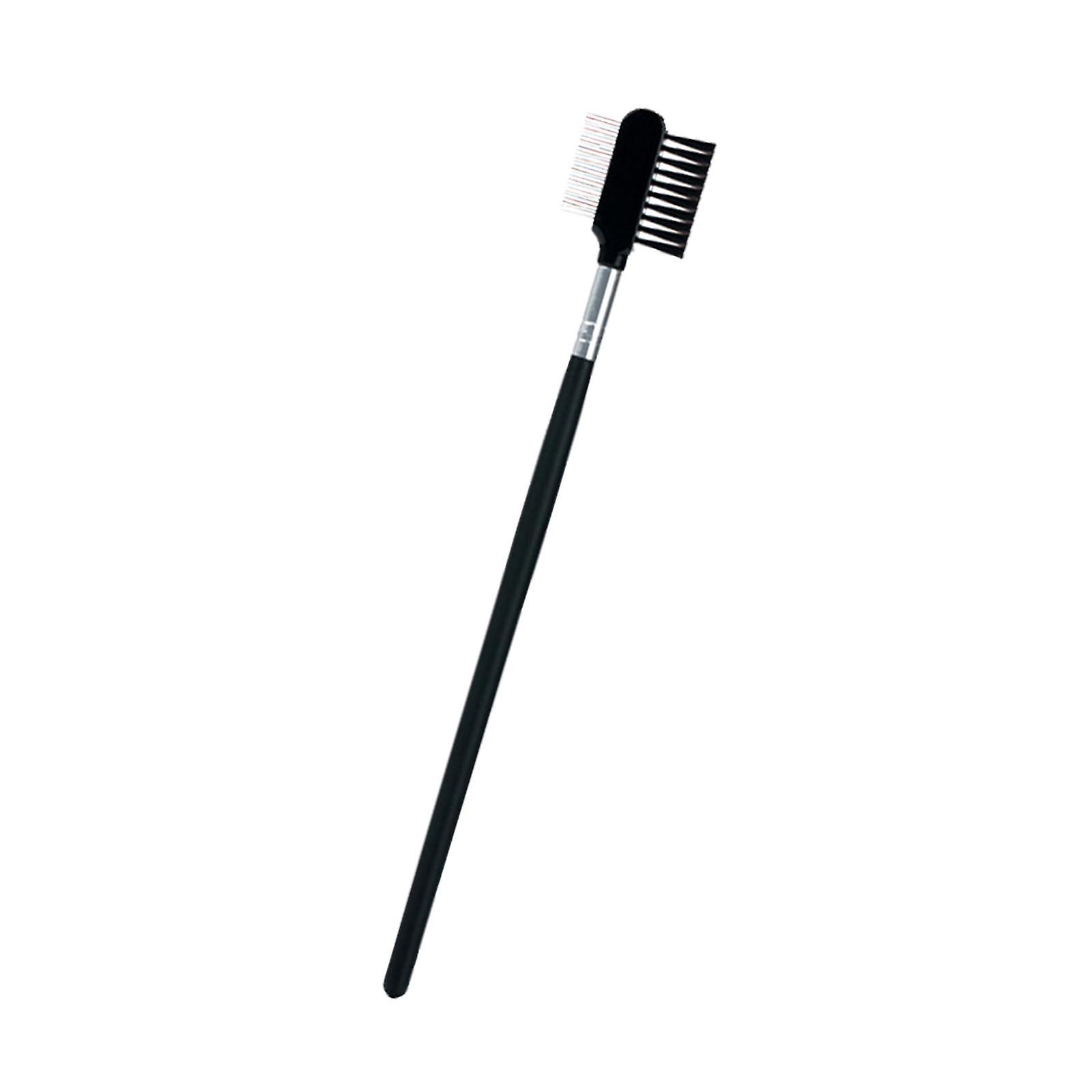 Dog Eye Comb Brush Durable Multifunction Long Handle for cats dog Silver