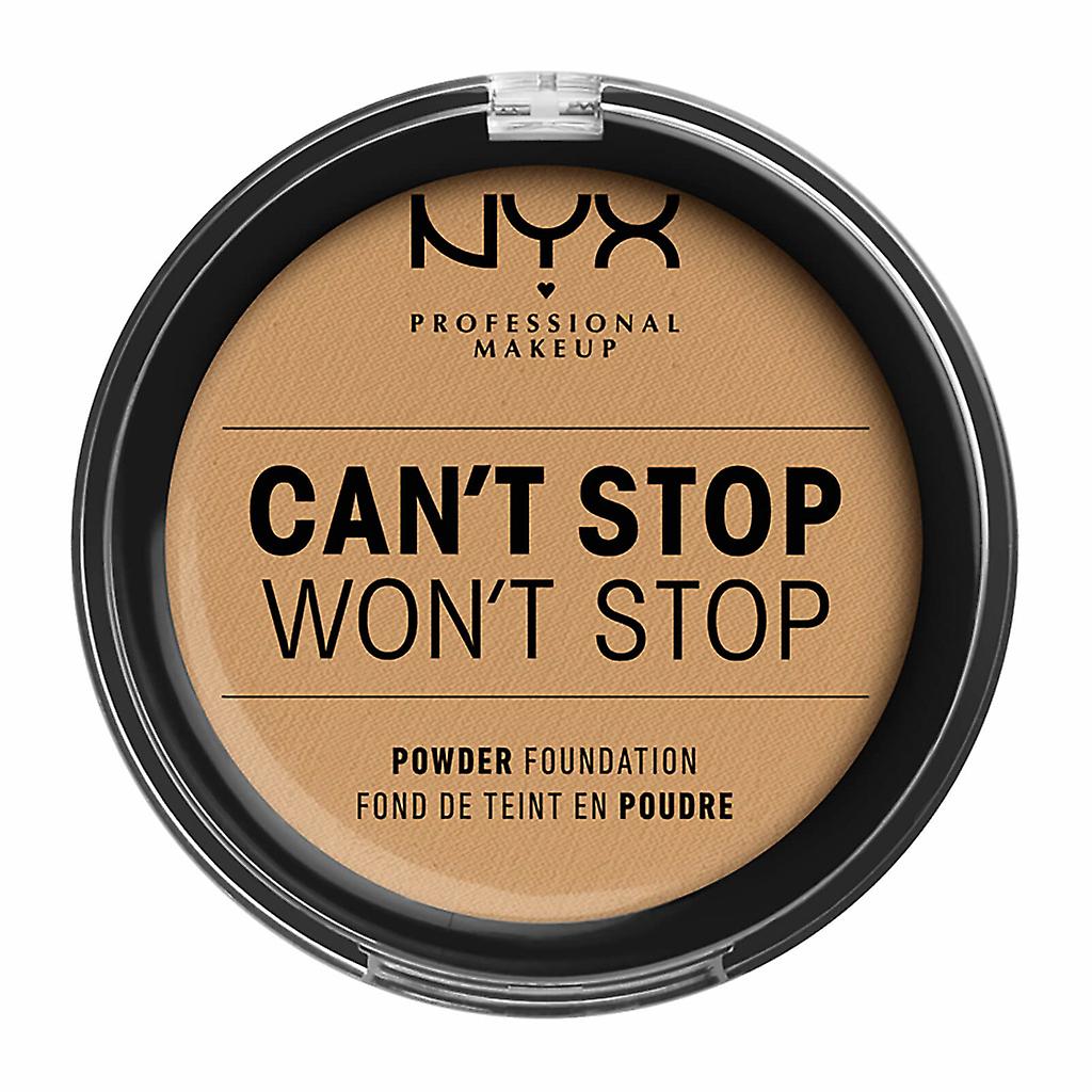NYX PROF. MAKEUP Can ' t stop Won ' t stop Powder Foundation-Beige