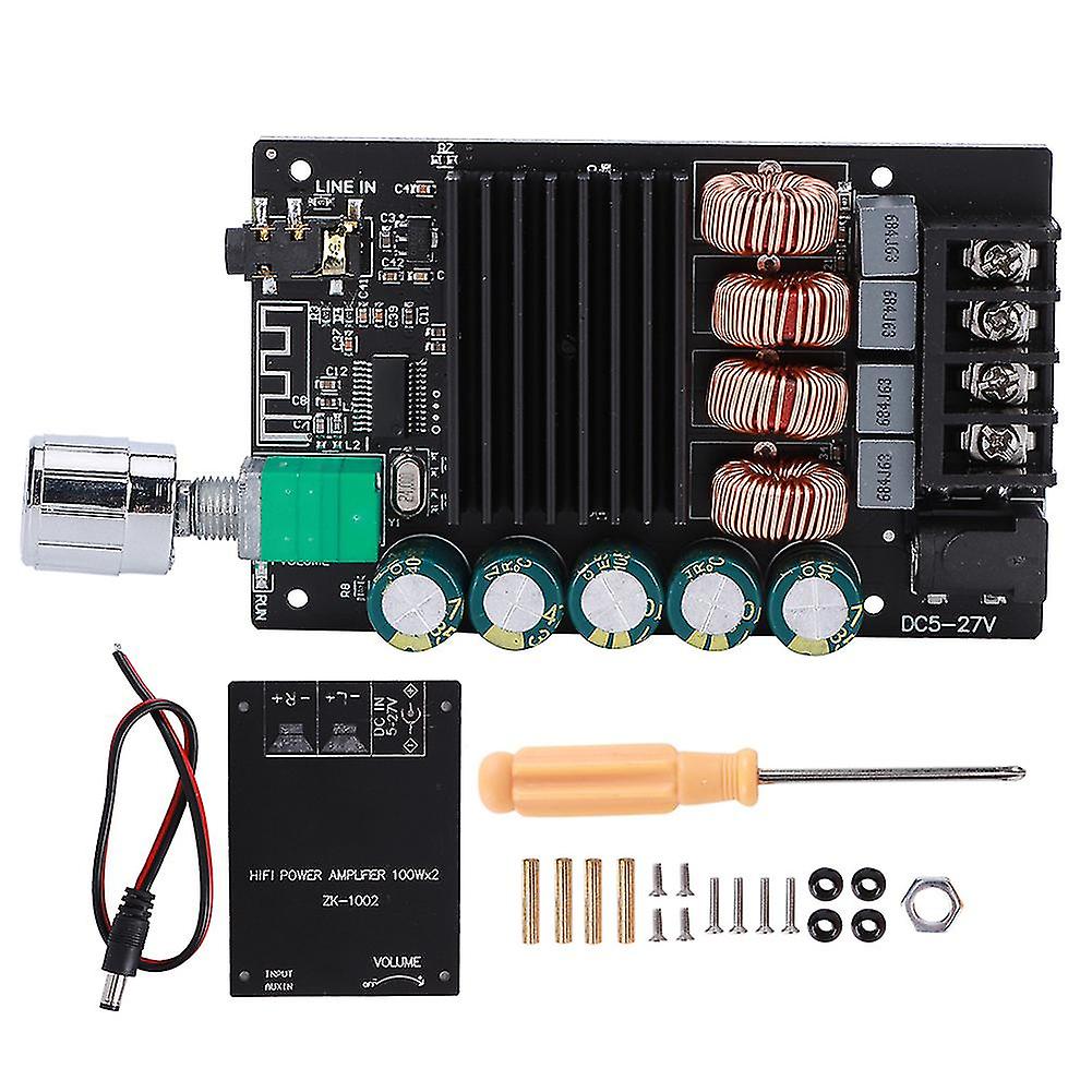 100Wx2 Hifi Highpower 2.0 Stereo Amp Digital Amplifier Board Accessory For Bluetooth 5.0