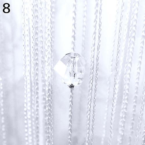 1x2m String Perdea margele Panou Fringe Divider Drape Cameră Door Window Decor