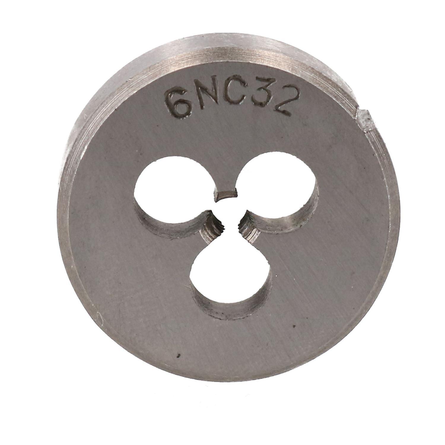 6 x 32 UNC Imperial Die Nut 1" (25mm) Tungsten Steel TD126