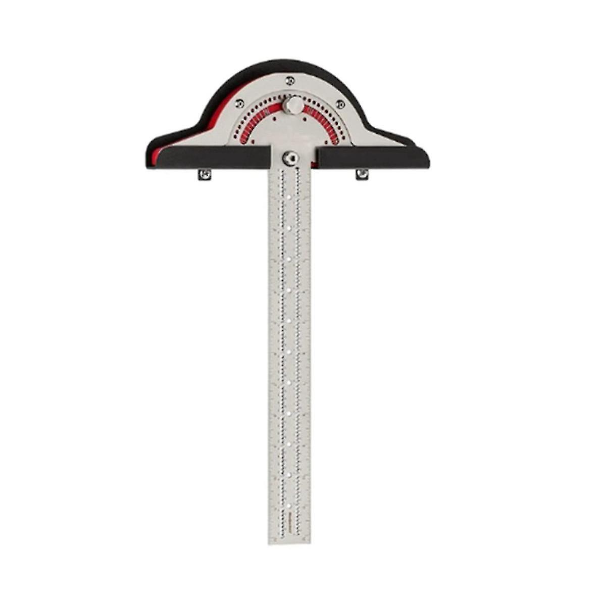 Woodworking Ruler Woodworking Angle Ruler Carpentry Design Ruler T-shaped Carpentry Side Ruler Prot