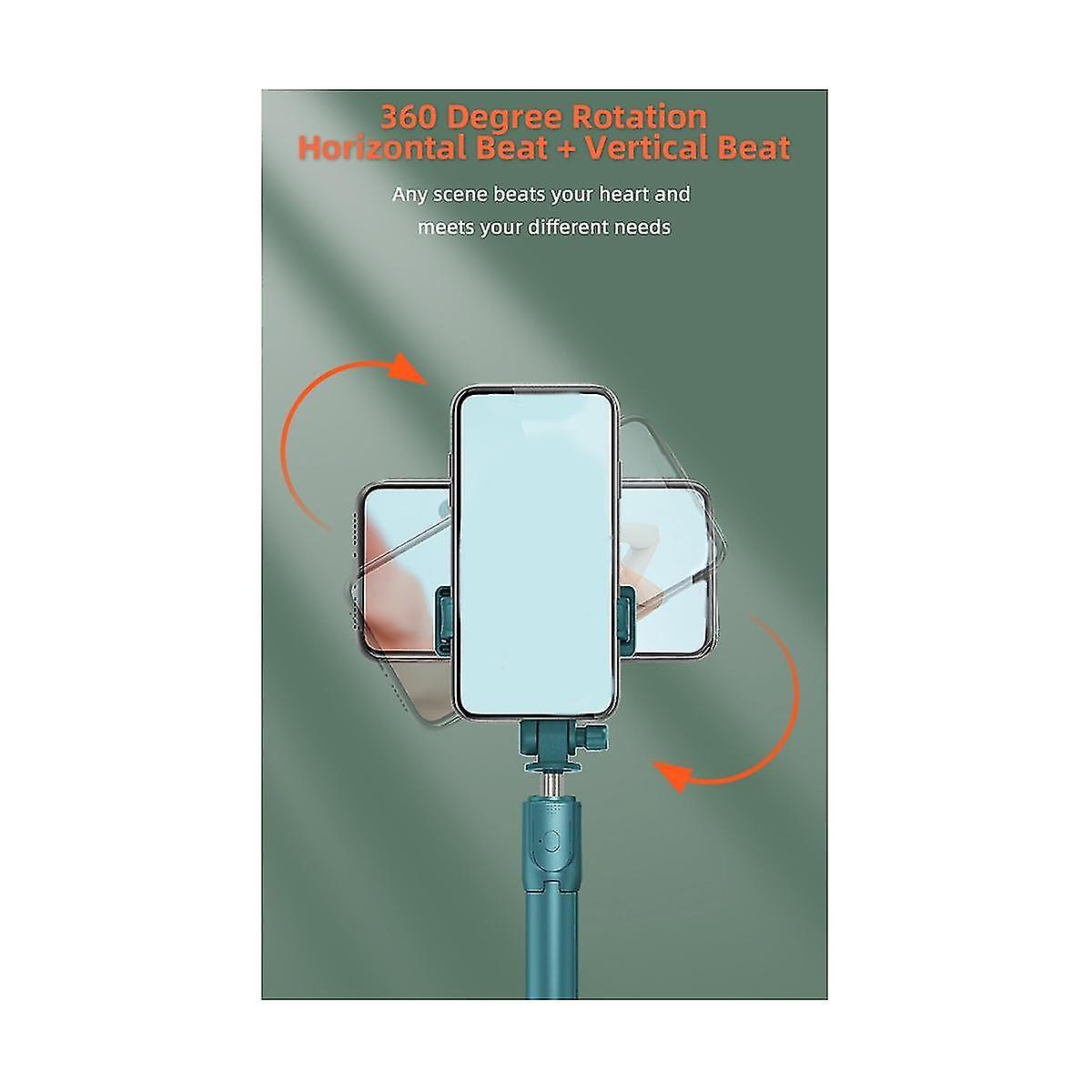 Selfie Stick-degree Photo Holder Lengthened Tripod Live Broadcast Foldable Mini Tripod Expandable Monopod,b