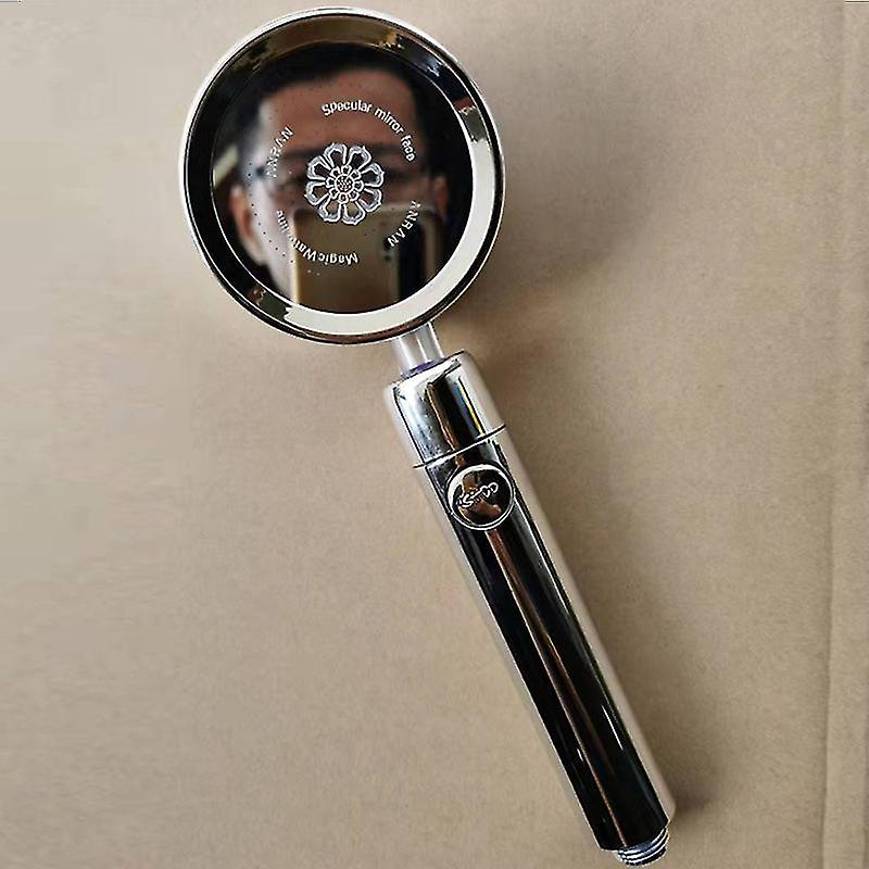 High Pressure Shower Headthree-piece Set With Hose And Bracket