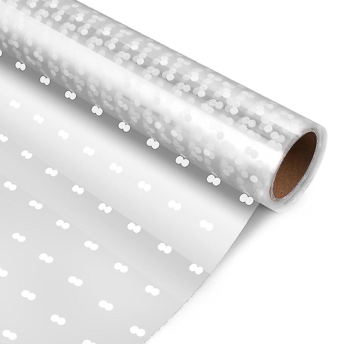 Stobok Cellophane Wrap 3 Mil Thickness Cellophane Wrap Roll Clear Cellophane Bags To Wrap Gift Baske