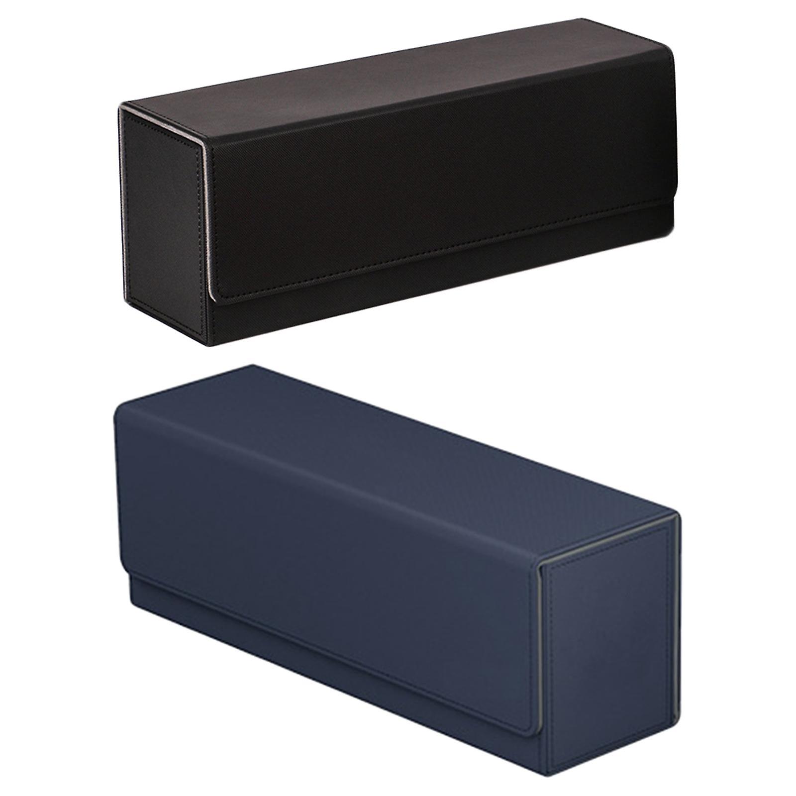 2 Pack of 400 CARD CASE + Divider-Trading Card Deck Box 310x95x115mm