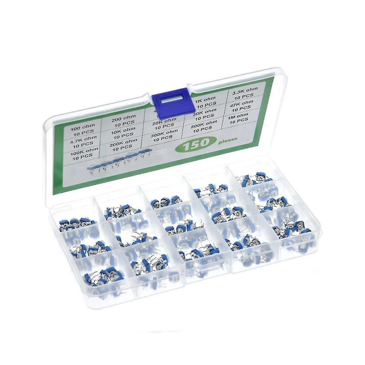 150pcs 6mm rm065 und adjable oder box set 15 Arten von s