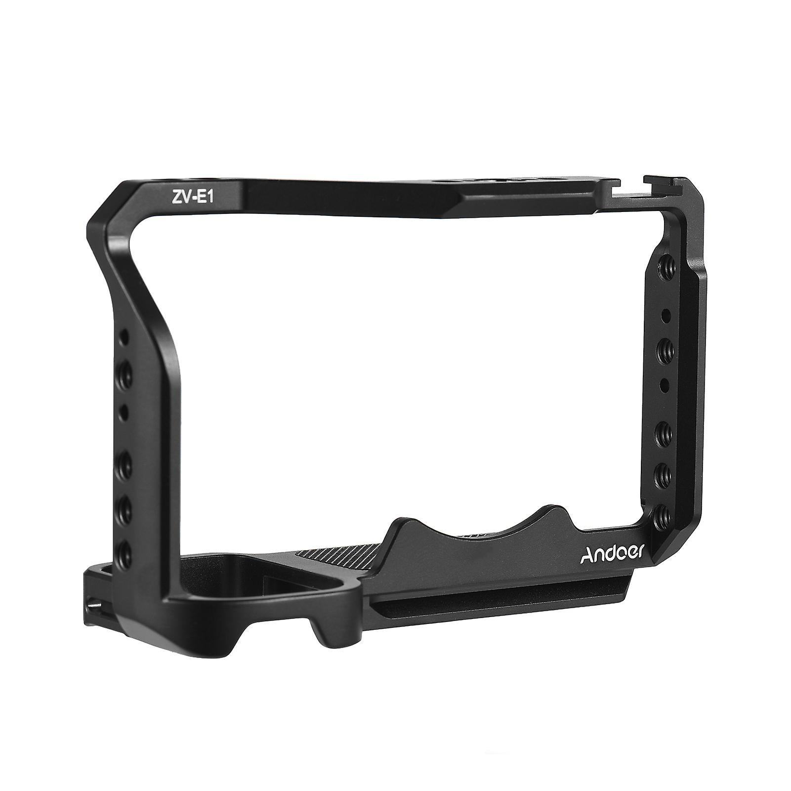 Camera Video Cage + Top Handle + Side Hand Grip Kit