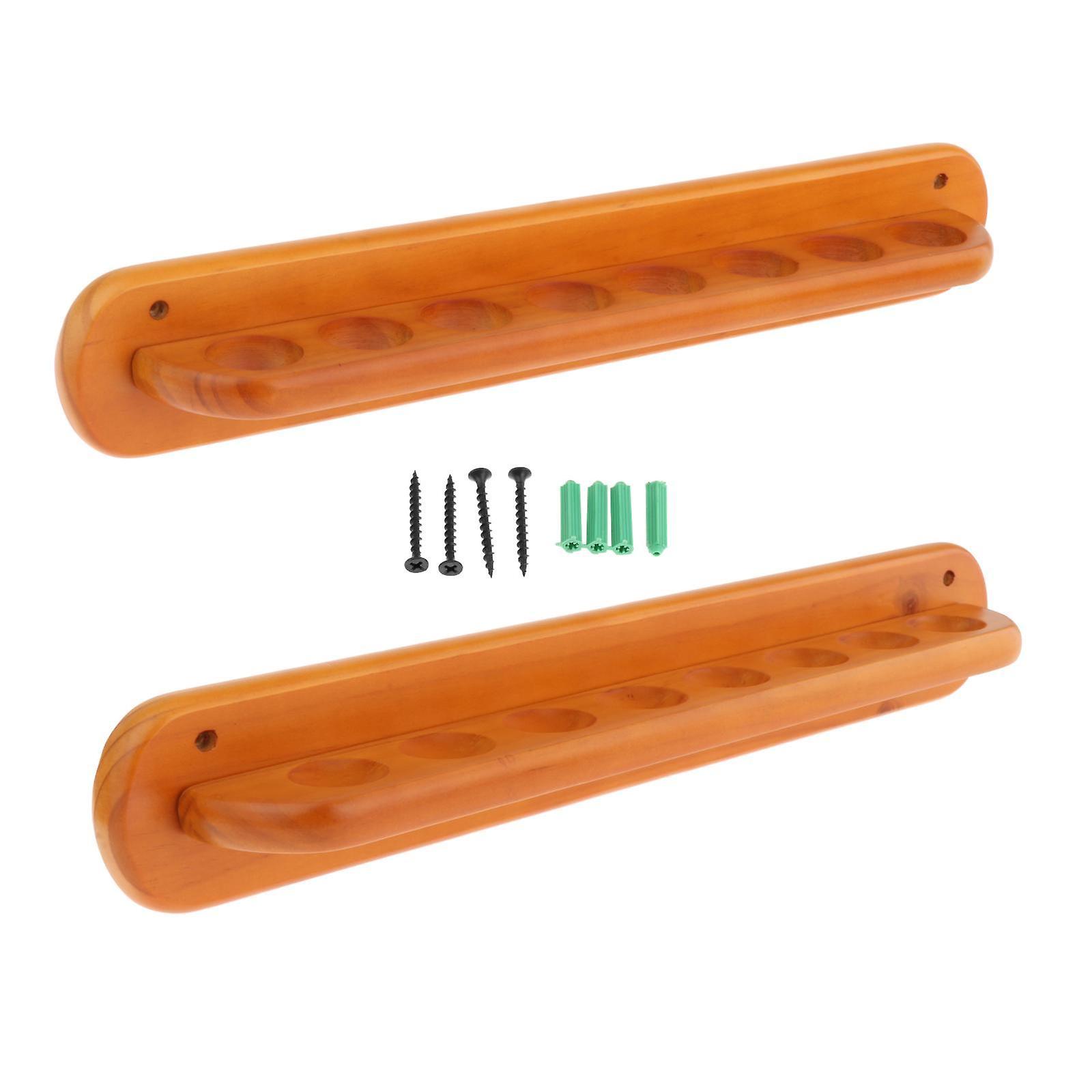 Billard-Queue-Rack-Ständer Wandmontierter Snooker-Queue-Aufstellungsclip Billard-Queue-Ablage