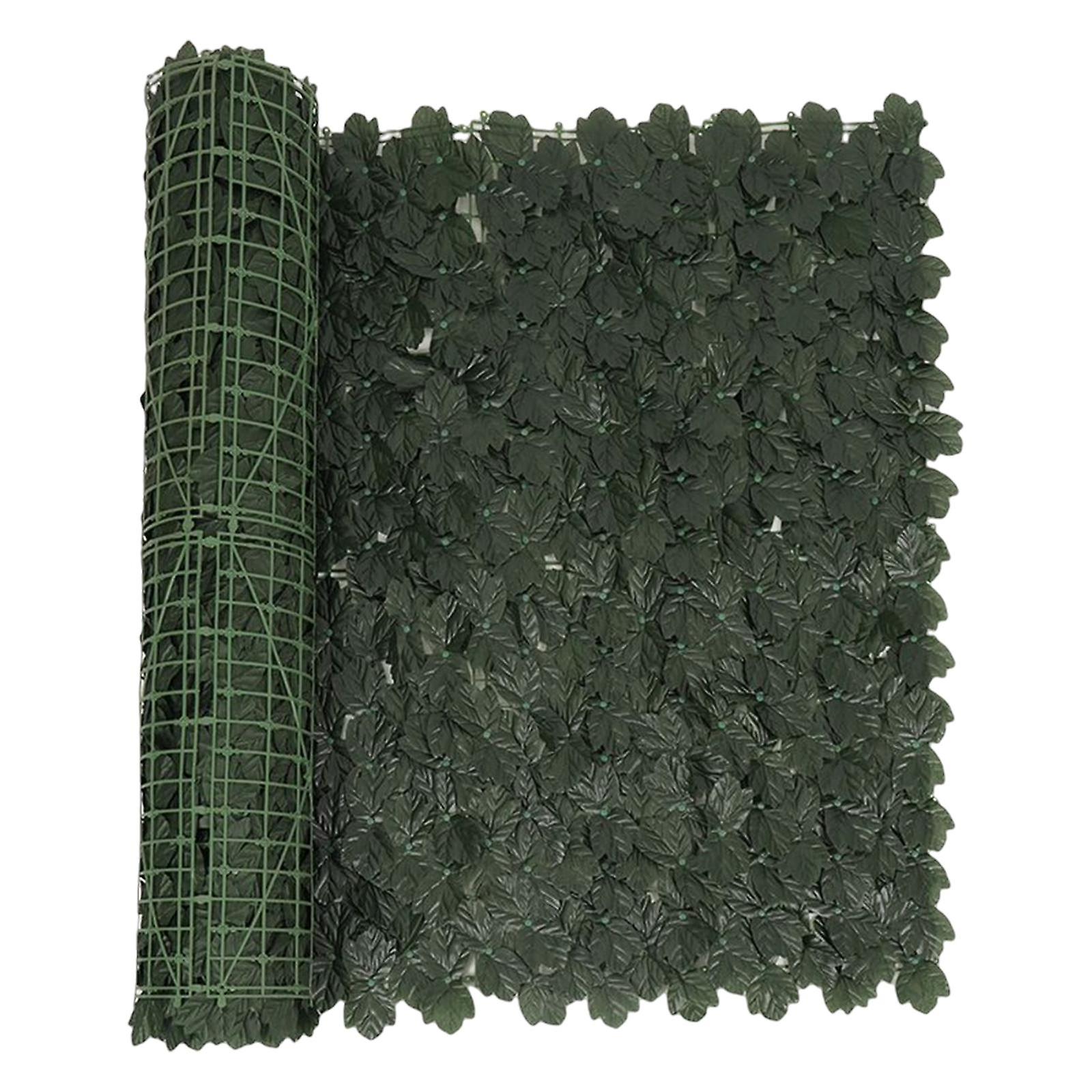 Cerca de privacidade de hera artificial 19,69 '' X118,11 '' polegadas para quintal Home Patio Herba Periliae