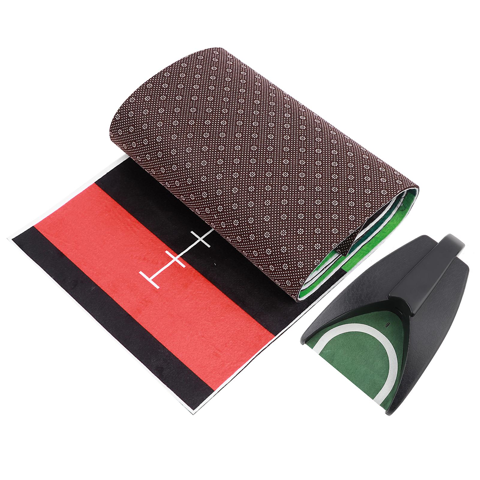 Golf Putting Mat for Indoor Swing Practice and Training