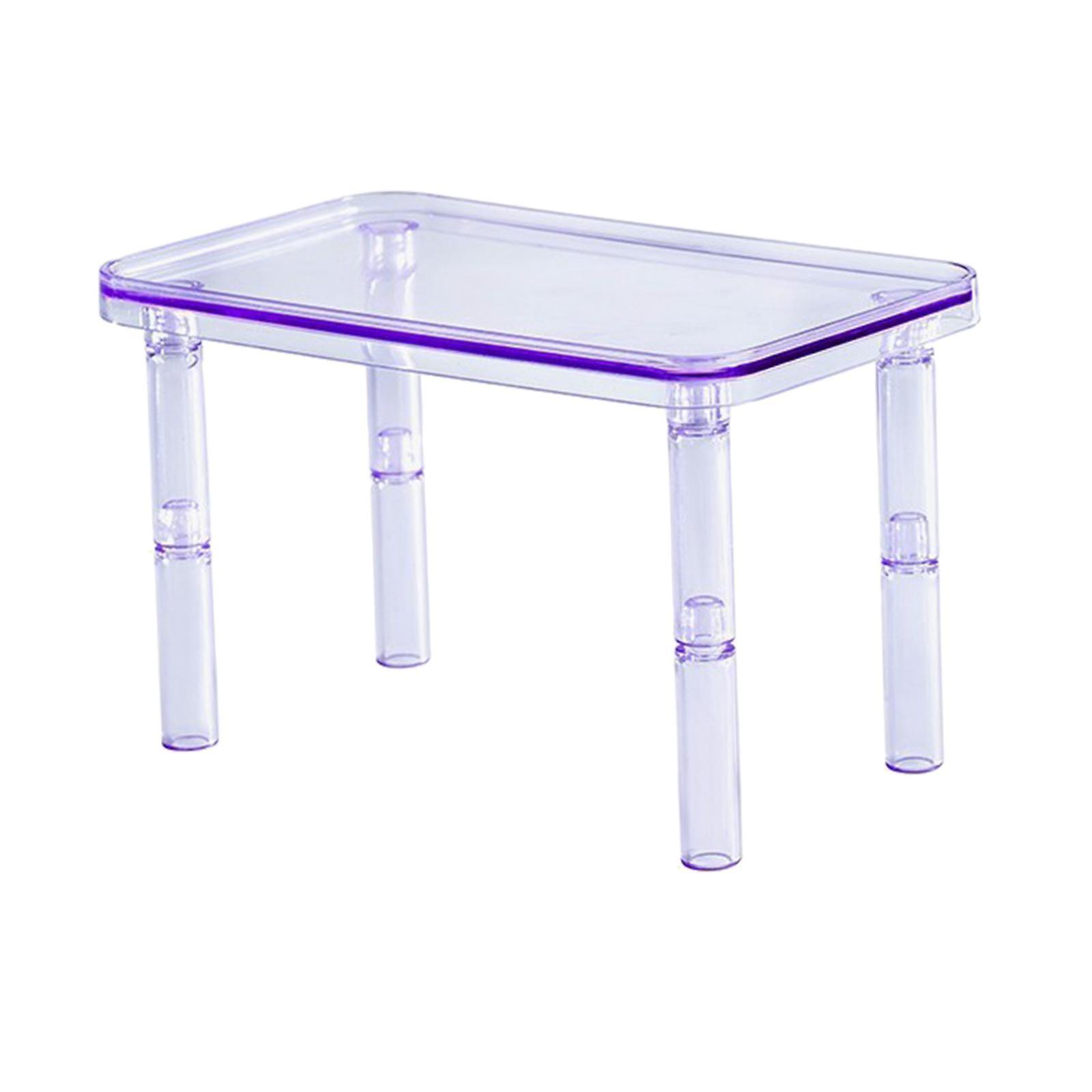 Hamster Platform Shelf Desk Small Animals Platform for Gerbil Squirrel Mouse Violet