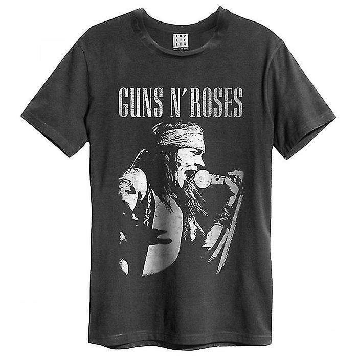 Amplified Unisex Adult Axl Live Profile Guns N Roses T-Shirt