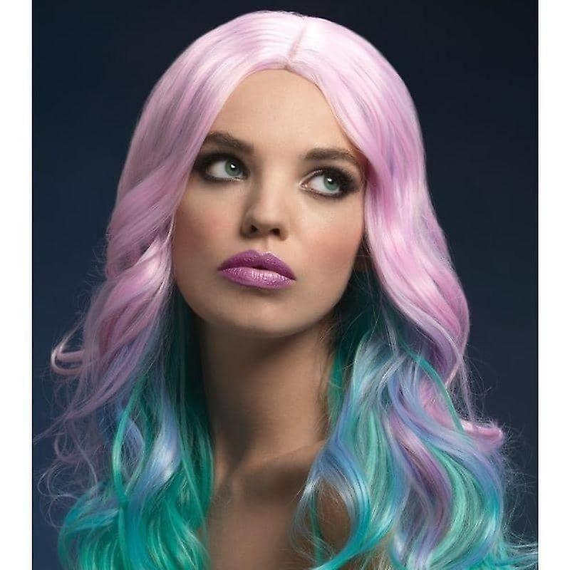 Fever Khloe Wig Adult Rainbow 43532